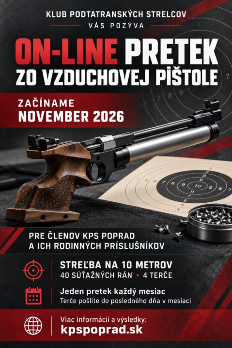vzduchová pištoľ, 1. kolo